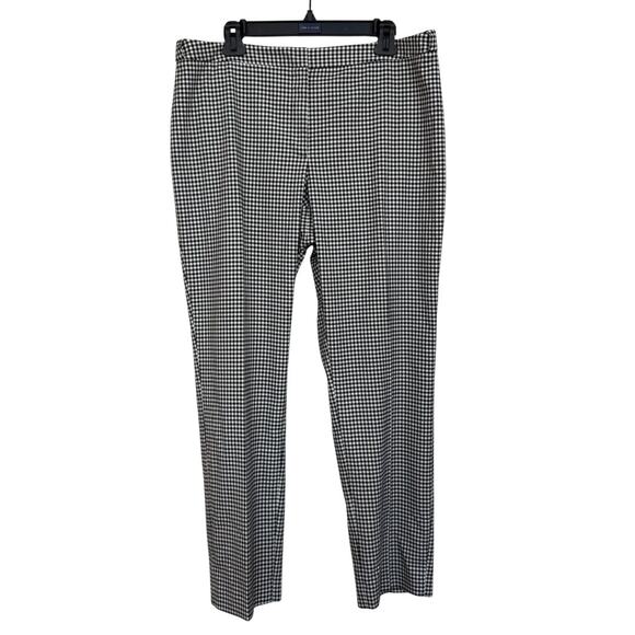 Calvin Klein Plaid Dress Pants — Women’s Career Trousers, Excellent Pre-Owned - Picture 1 of 4
